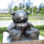 韓國藝術家金泓錫的作品《像熊一樣的形狀》（圖：鄭律銘）