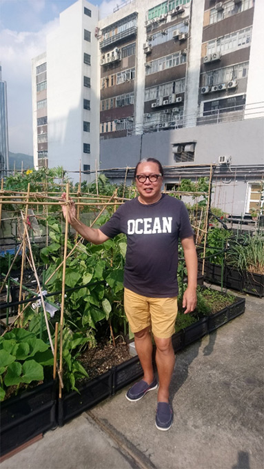 《衣食住行點點綠•都市發展可持續》訪問相片集︰荃灣「都市農莊」